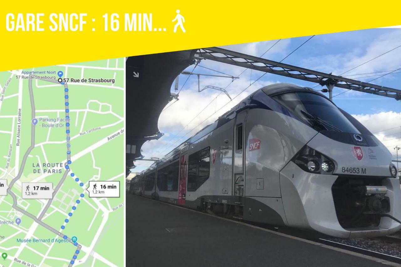 Votre Escale - Le Petit Montmartre Leilighet Niort Eksteriør bilde
